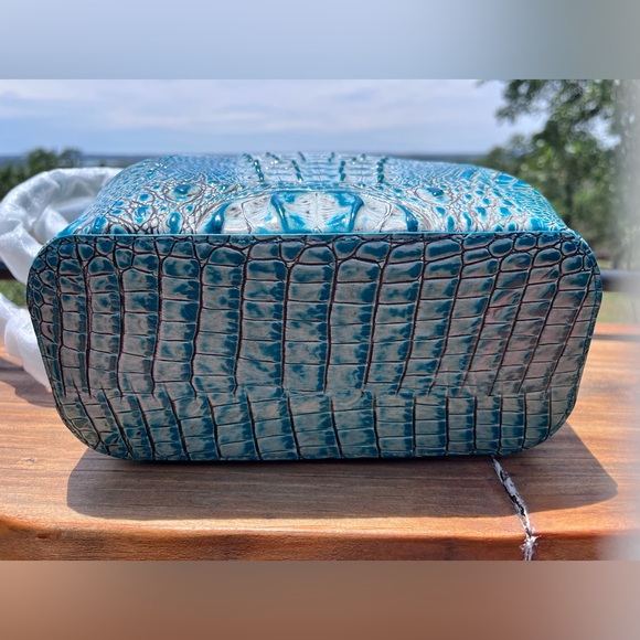 NWT Brahmin Margo MINERAL BLUE Melbourne - Picture 9 of 12